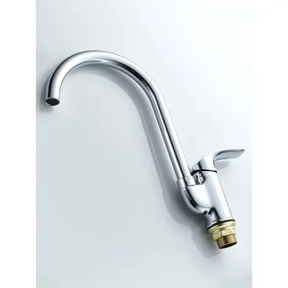 Высокий однорычажный смеситель для кухни на мойку Shevanik S5553, изображение 11