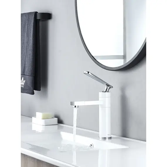 Смеситель для раковины умывальника в ванную Shevanik S6601F, изображение 11