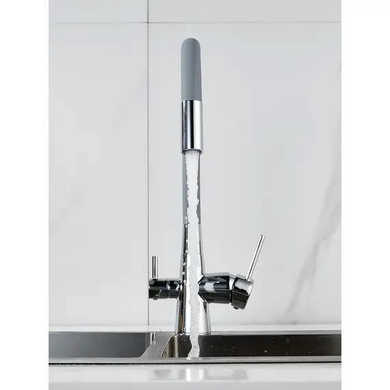 Смеситель для кухни с гибким изливом и фильтром Shevanik S668, изображение 12