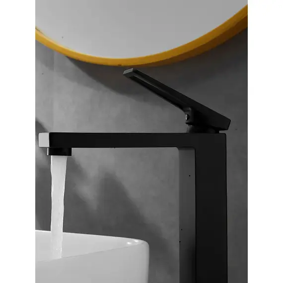 Высокий смеситель для накладной раковины в ванну Shevanik S6811H, изображение 12