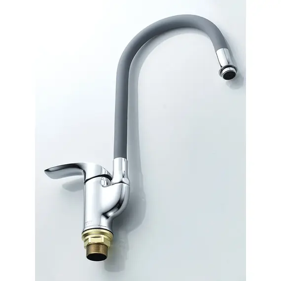 Смеситель для кухни с гибким изливом шлангом Shevanik S5543-9, изображение 12