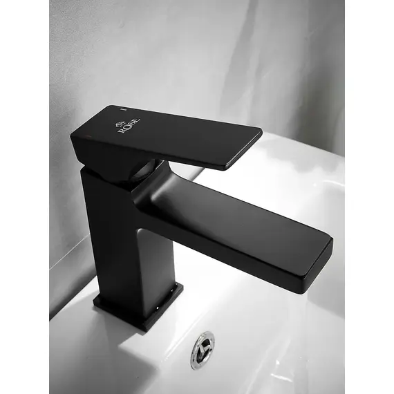 Смеситель для раковины умывальника в ванную Rose R1001H-1, изображение 12