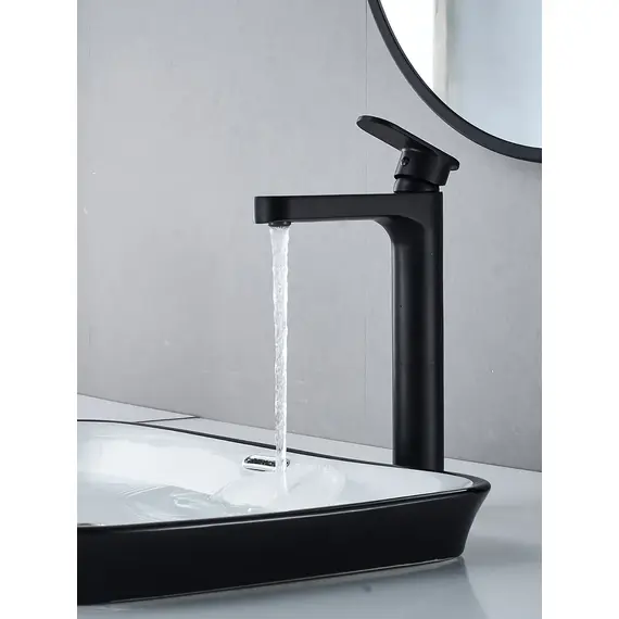 Высокий смеситель для накладной раковины в ванну Shevanik S8711H, изображение 13