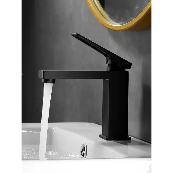 Смеситель для раковины умывальника в ванную Shevanik S6801H, изображение 13