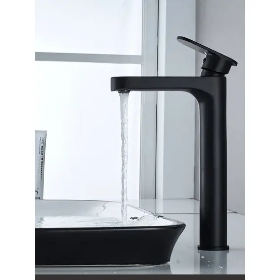 Высокий смеситель для накладной раковины в ванну Shevanik S8711H, изображение 14