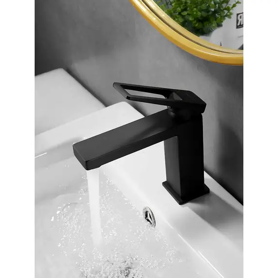 Смеситель для раковины умывальника в ванную Shevanik S6801H, изображение 14