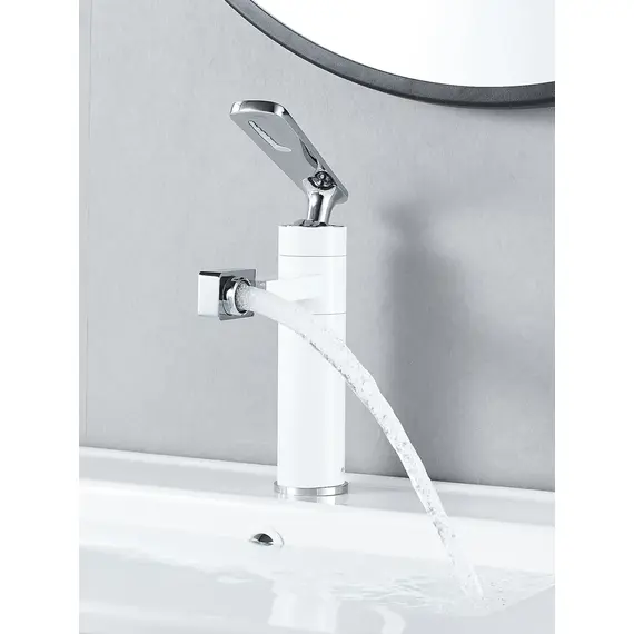 Высокий смеситель для накладной раковины в ванну Shevanik S6611F, изображение 14