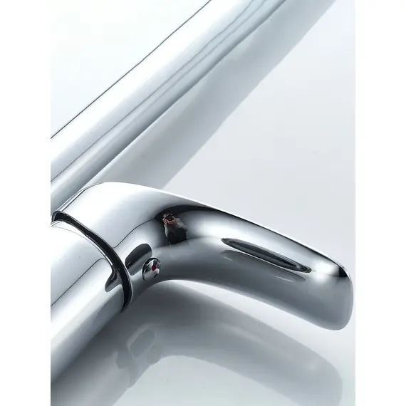 Высокий однорычажный смеситель для кухни на мойку Shevanik S5553, изображение 14