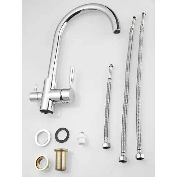 Высокий смеситель для кухни с фильтром для воды Shevanik S168, изображение 14