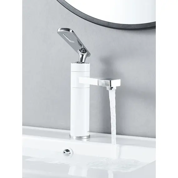 Высокий смеситель для накладной раковины в ванну Shevanik S6611F, изображение 15