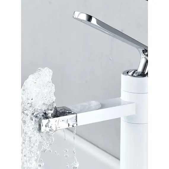 Смеситель для раковины умывальника в ванную Shevanik S6601F, изображение 15