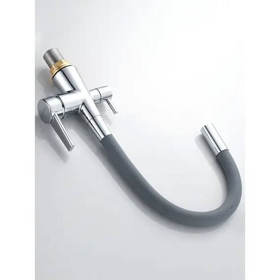 Смеситель для кухни с гибким изливом и фильтром Shevanik S668, изображение 15