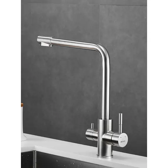Высокий смеситель для кухни с фильтром для воды Shevanik S868B, изображение 16