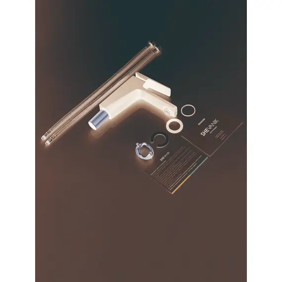 Смеситель для раковины умывальника в ванную Shevanik S8901H, изображение 17