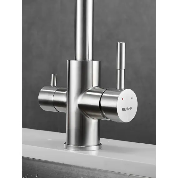 Высокий смеситель для кухни с фильтром для воды Shevanik S868B, изображение 18