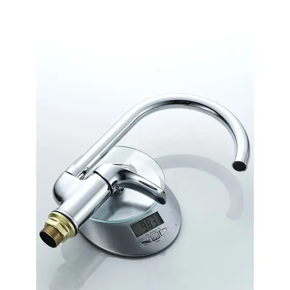 Высокий однорычажный смеситель для кухни на мойку Shevanik S5553, изображение 18