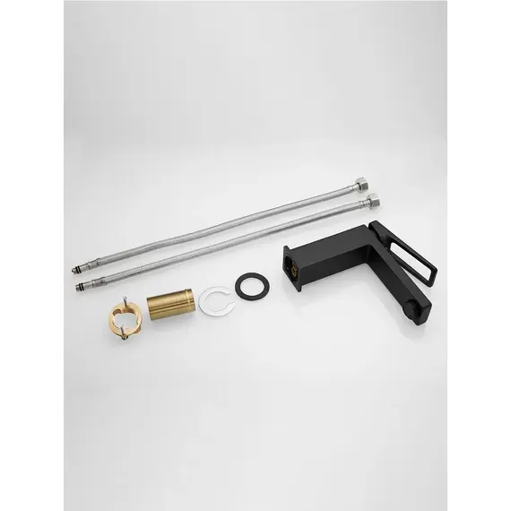 Смеситель для раковины умывальника в ванную Shevanik S6801H, изображение 19