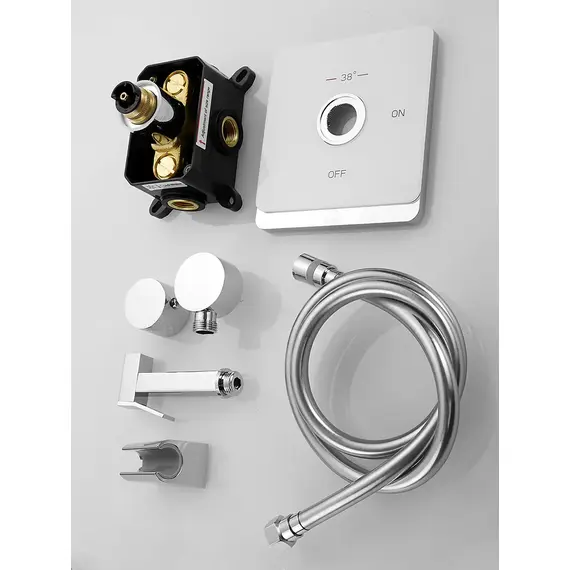 Встроенный гигиенический душ со смесителем для биде Rose R105C, изображение 21