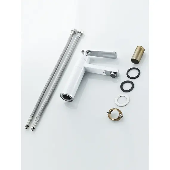 Высокий смеситель для накладной раковины в ванну Shevanik S6611F, изображение 21