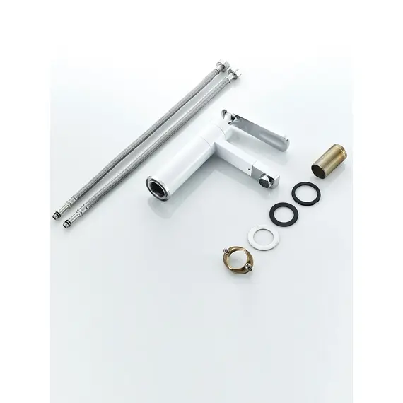 Смеситель для раковины умывальника в ванную Shevanik S6601F, изображение 22