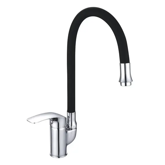 Смеситель для кухни с гибким изливом шлангом Shevanik S5543-3, изображение 2