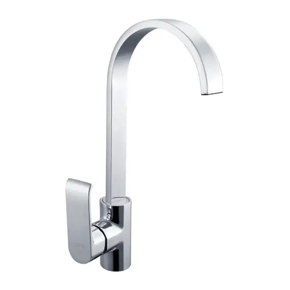 Высокий однорычажный смеситель для кухни на мойку Rose R1713, изображение 2