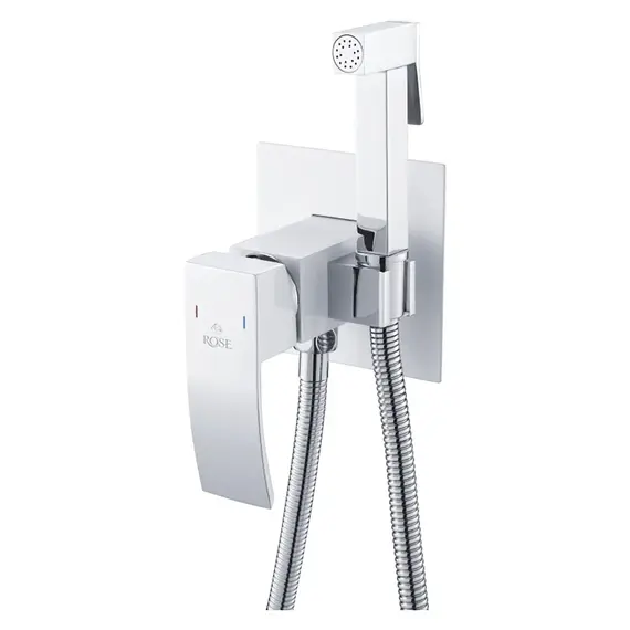 Встроенный гигиенический душ со смесителем для биде Rose R1505F, изображение 2