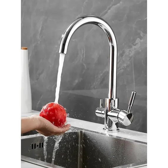 Высокий смеситель для кухни с фильтром для воды Shevanik S168, изображение 3