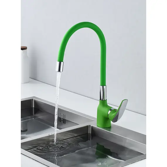 Смеситель для кухни с гибким изливом шлангом Shevanik S443-5, изображение 3