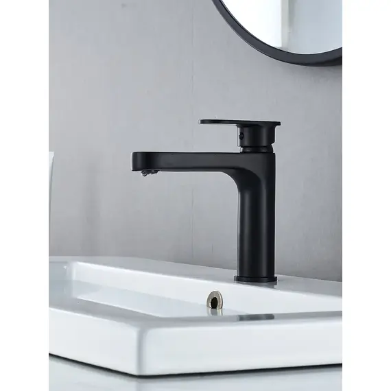 Смеситель для раковины умывальника в ванную Shevanik S8701H, изображение 3