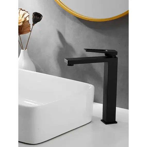 Высокий смеситель для накладной раковины в ванну Shevanik S6811H, изображение 3