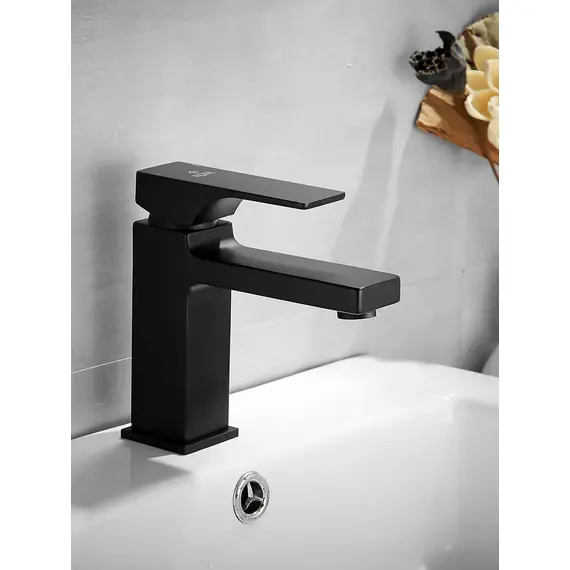 Смеситель для раковины умывальника в ванную Rose R1001H-1, изображение 3