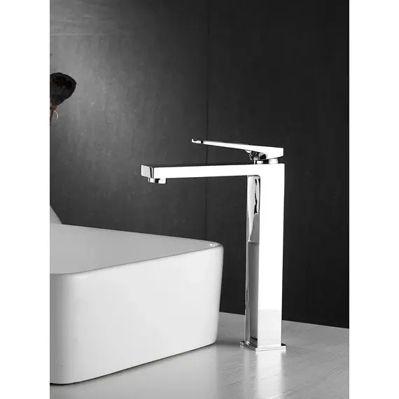 Высокий смеситель для накладной раковины в ванну Shevanik S6811, изображение 3