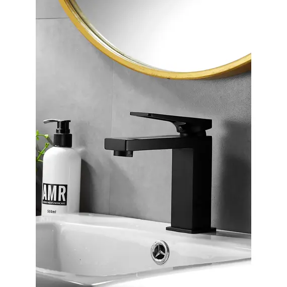 Смеситель для раковины умывальника в ванную Shevanik S6801H, изображение 3