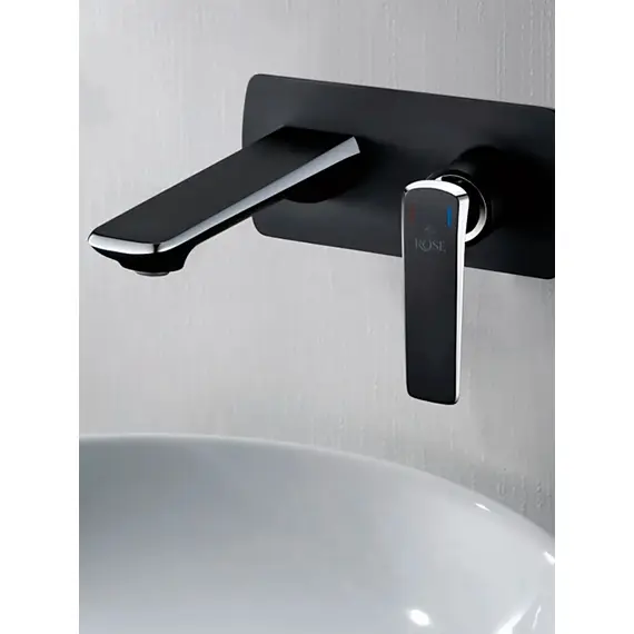 Настенный смеситель для накладной раковины в ванну Rose R1341H, изображение 4