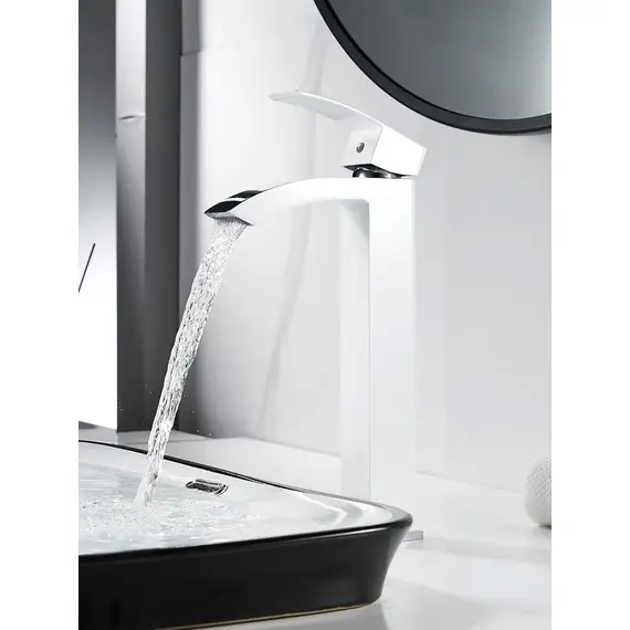 Высокий смеситель для накладной раковины в ванну Rose R1511F, изображение 4