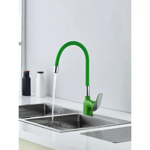 Смеситель для кухни с гибким изливом шлангом Shevanik S443-5, изображение 4