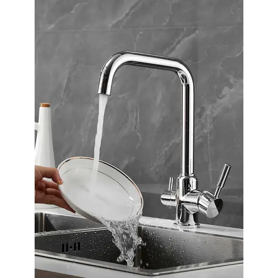 Высокий смеситель для кухни с фильтром для воды Shevanik S268, изображение 4