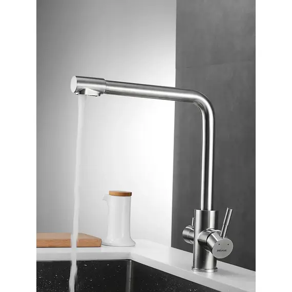 Высокий смеситель для кухни с фильтром для воды Shevanik S868B, изображение 4
