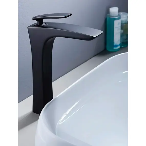 Высокий смеситель для накладной раковины в ванну Rose R2711H, изображение 4