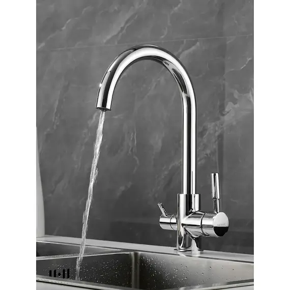 Высокий смеситель для кухни с фильтром для воды Shevanik S168, изображение 5