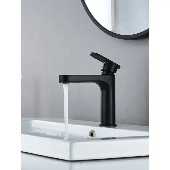 Смеситель для раковины умывальника в ванную Shevanik S8701H, изображение 5