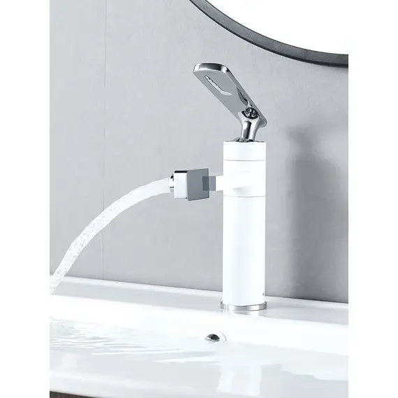 Смеситель для раковины умывальника в ванную Shevanik S6601F, изображение 5