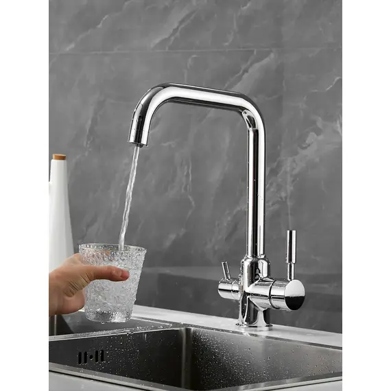 Высокий смеситель для кухни с фильтром для воды Shevanik S268, изображение 6