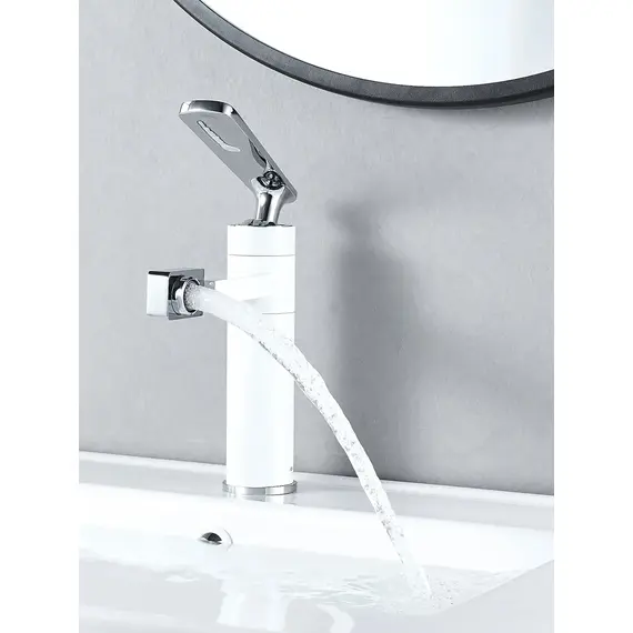 Смеситель для раковины умывальника в ванную Shevanik S6601F, изображение 6