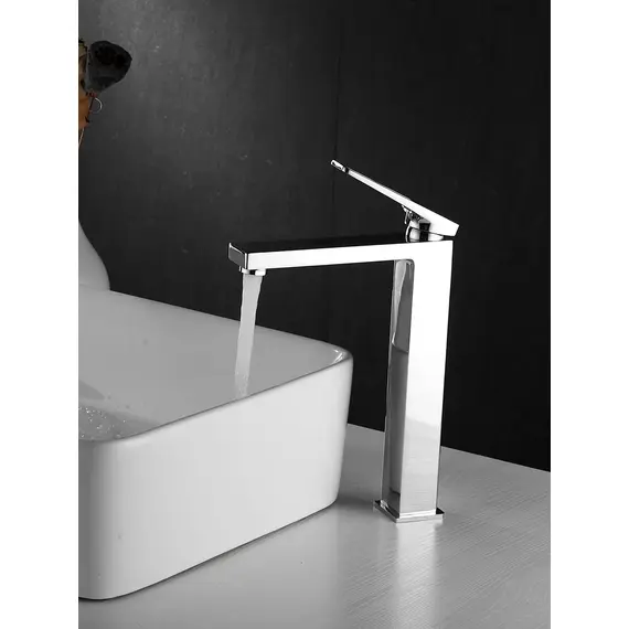 Высокий смеситель для накладной раковины в ванну Shevanik S6811, изображение 6