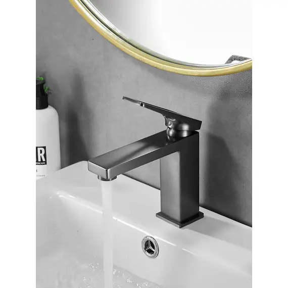 Смеситель для раковины умывальника в ванную Shevanik S6801T, изображение 6