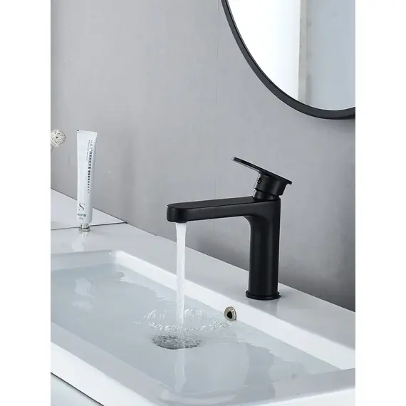 Смеситель для раковины умывальника в ванную Shevanik S8701H, изображение 6