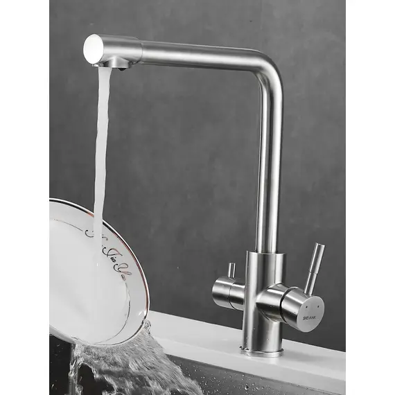 Высокий смеситель для кухни с фильтром для воды Shevanik S868B, изображение 6