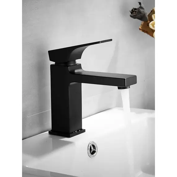 Смеситель для раковины умывальника в ванную Rose R1001H-1, изображение 7